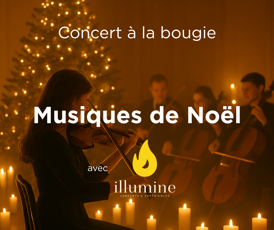 Les musiques de Noël en concert à la lueur de milliers de bougies