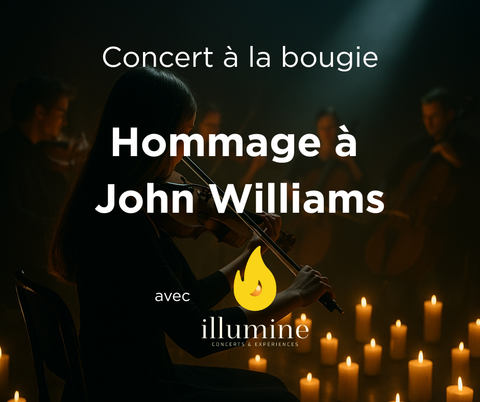 Les musiques de films de John Williams en concert à la lueur de milliers de bougies led